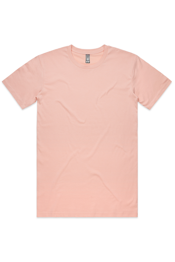 MENS STAPLE TEE-Pale Pink - Ace Chef Apparels