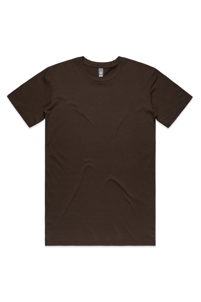 MENS STAPLE TEE-Dark Chocolate - Ace Chef Apparels