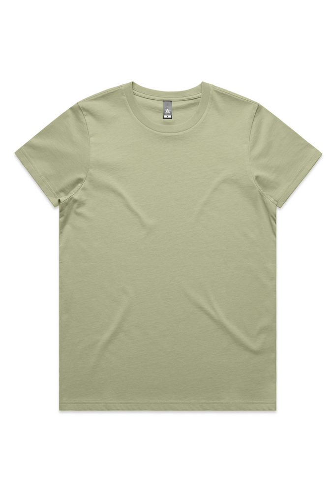 Women's MAPLE TEE- Pistachio - Ace Chef Apparels