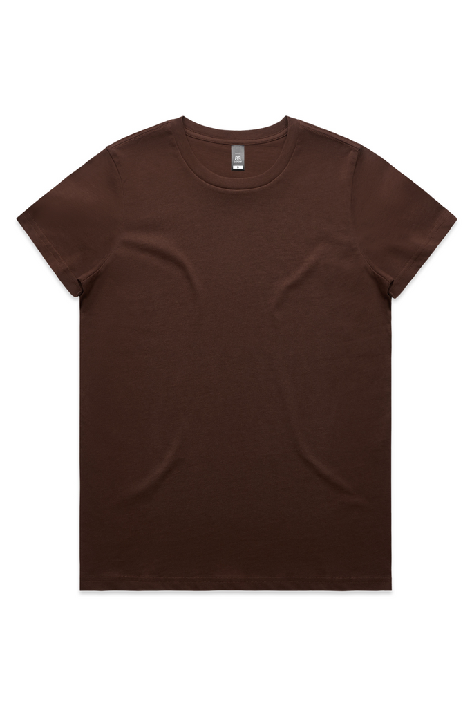 Women's MAPLE TEE- Chestnut - Ace Chef Apparels