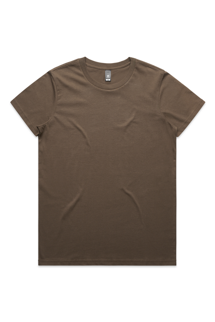 Women's MAPLE TEE- Walnut - Ace Chef Apparels