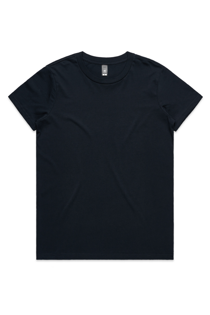 Women's MAPLE TEE- Navy - Ace Chef Apparels