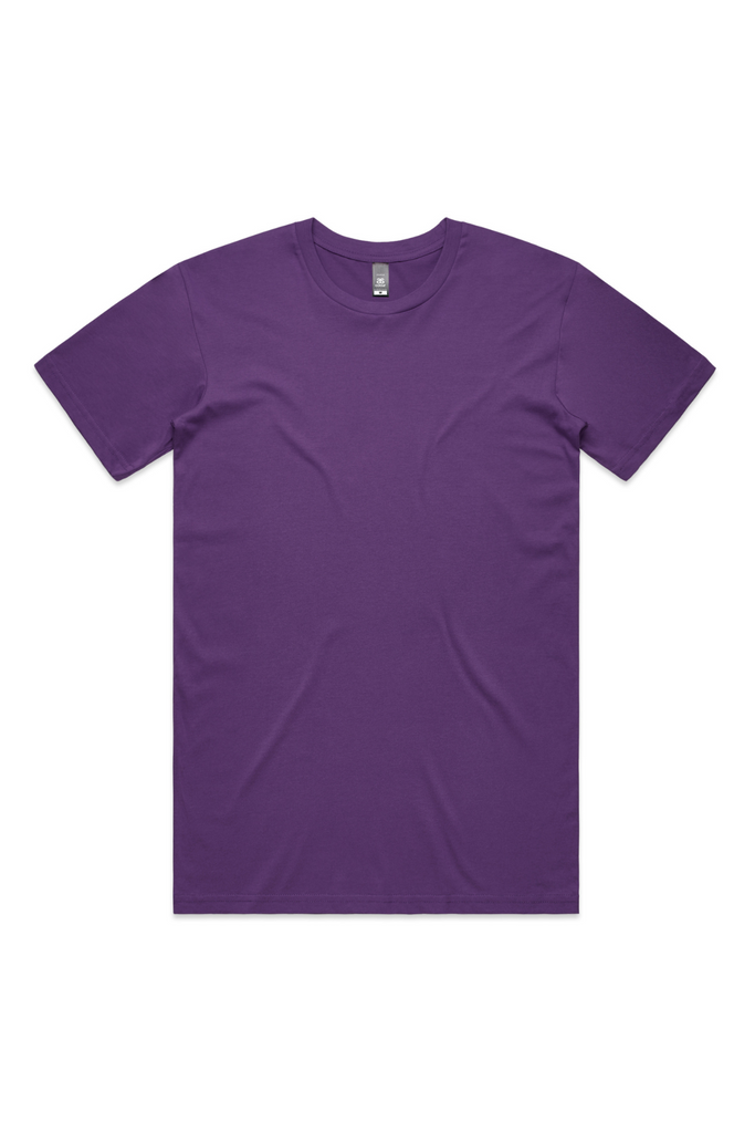 MENS STAPLE TEE-Purple - Ace Chef Apparels