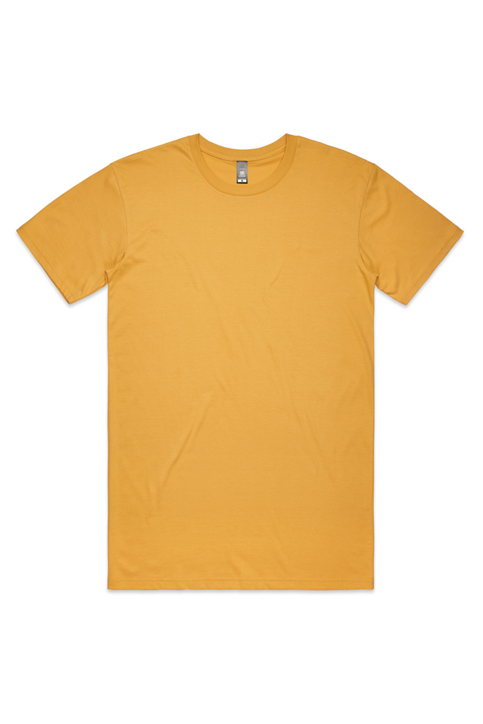 MENS STAPLE TEE-Mustard - Ace Chef Apparels