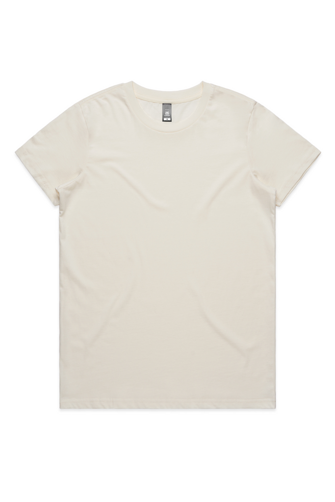 Women's MAPLE TEE- Natural - Ace Chef Apparels