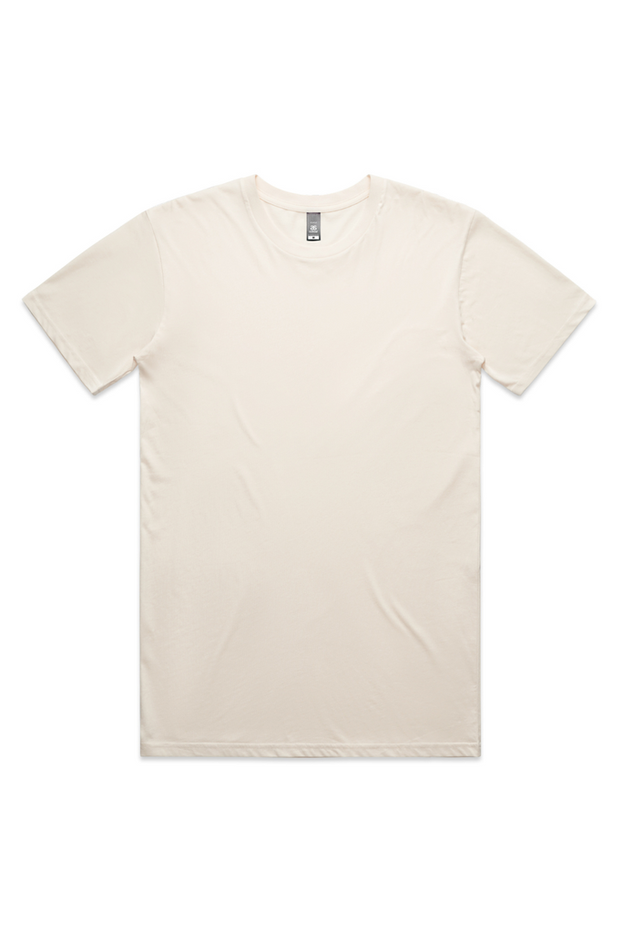 MENS STAPLE TEE-Ecru - Ace Chef Apparels