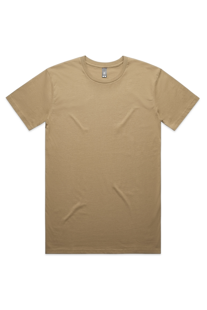 MENS STAPLE TEE-Sand - Ace Chef Apparels