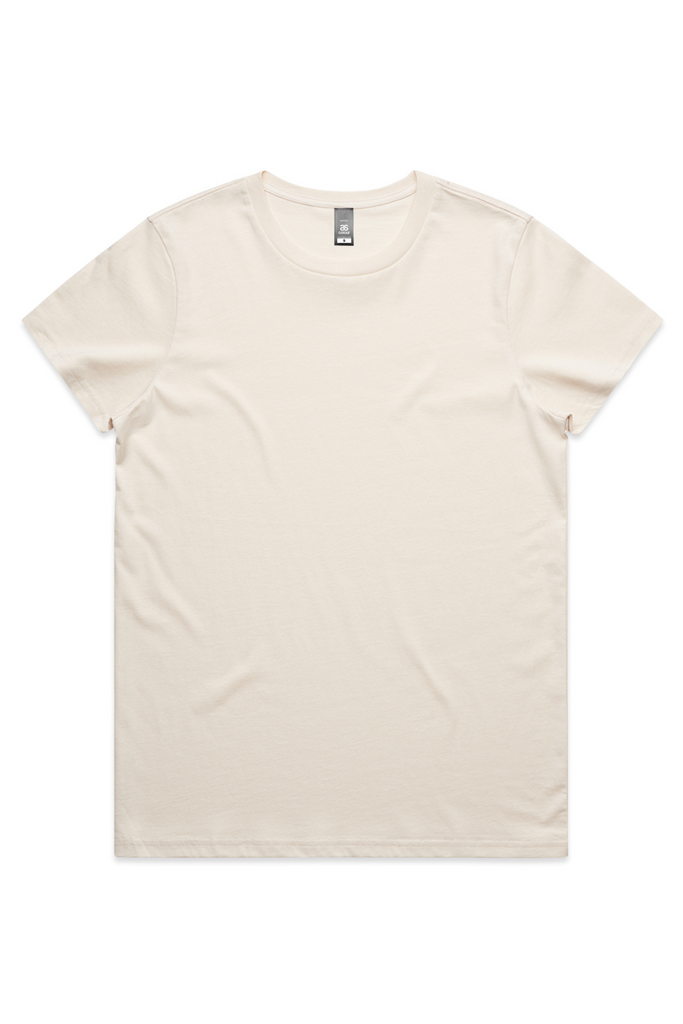 Women's MAPLE TEE- Ecru - Ace Chef Apparels