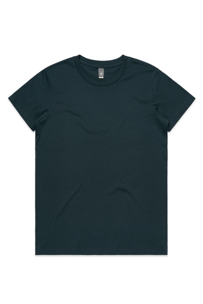 Women's MAPLE TEE- Indigo - Ace Chef Apparels