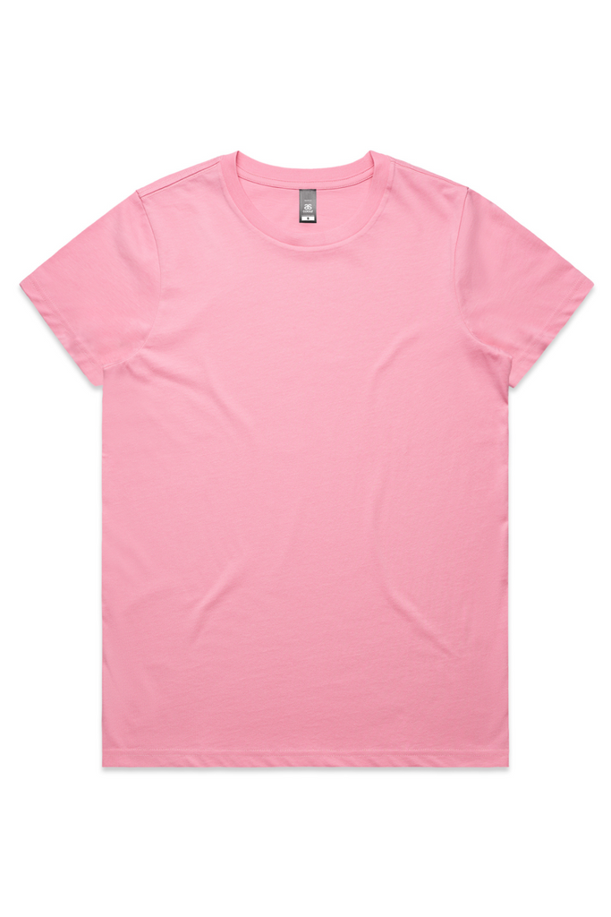 Women's MAPLE TEE- Bubblegum - Ace Chef Apparels