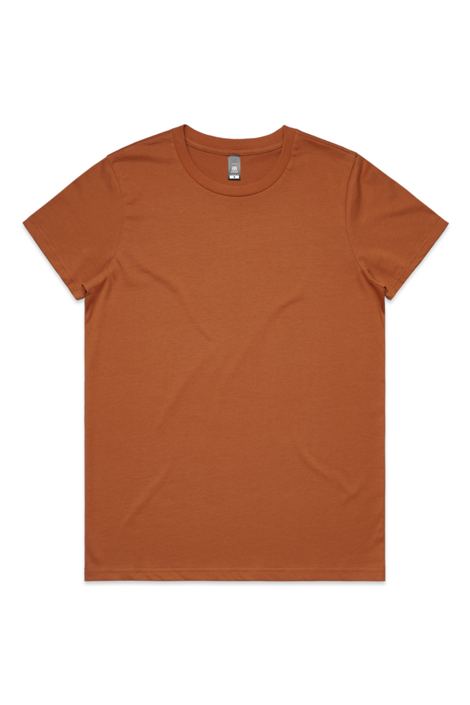 Women's MAPLE TEE- Copper - Ace Chef Apparels