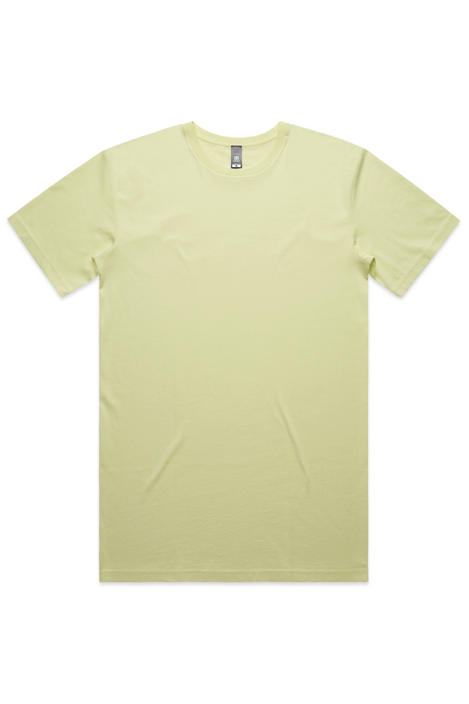 MENS STAPLE TEE-Lime - Ace Chef Apparels