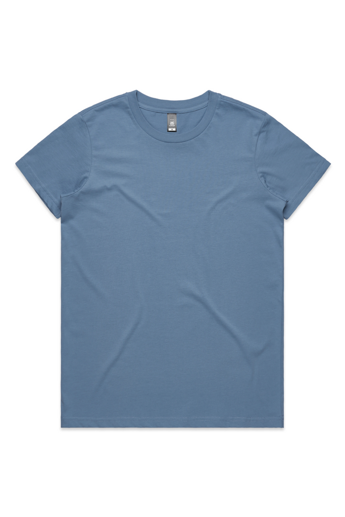 Women's MAPLE TEE- Carolina Blue - Ace Chef Apparels