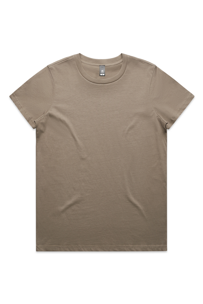 Women's MAPLE TEE- Mushroom - Ace Chef Apparels