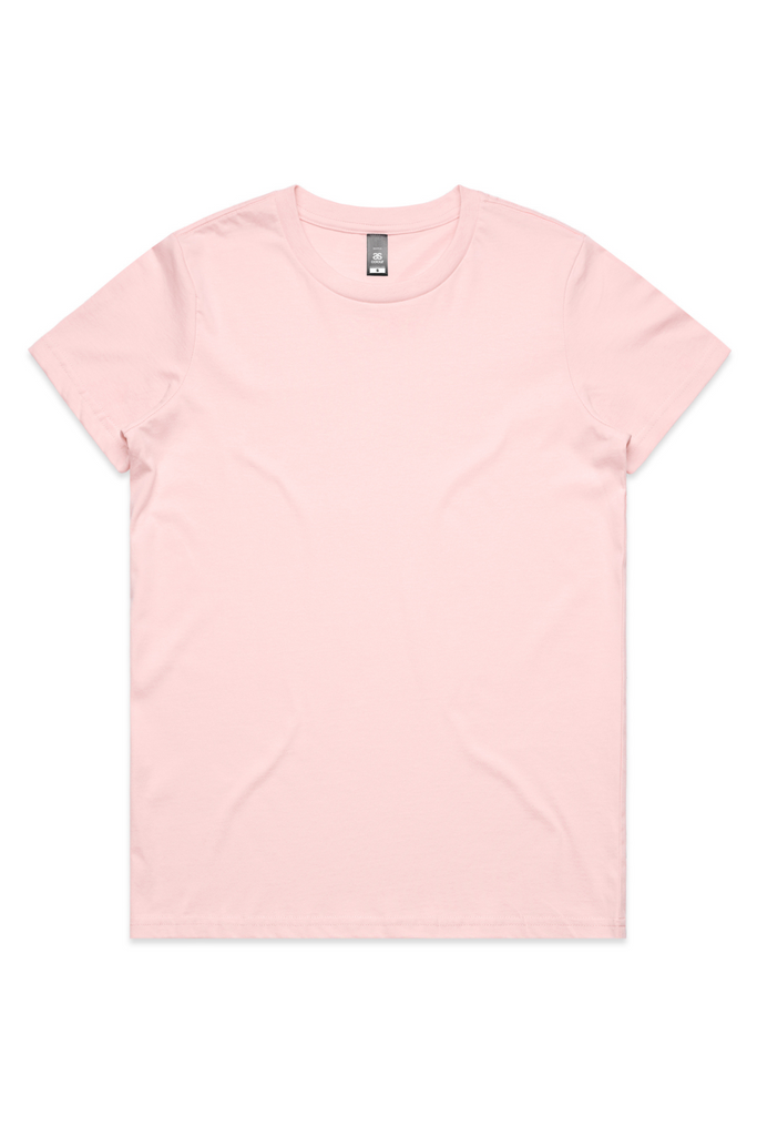 Women's MAPLE TEE- Pink - Ace Chef Apparels