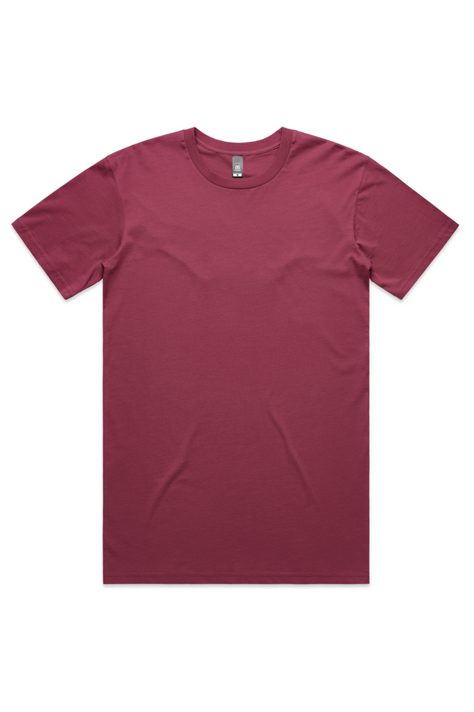 MENS STAPLE TEE-Berry - Ace Chef Apparels