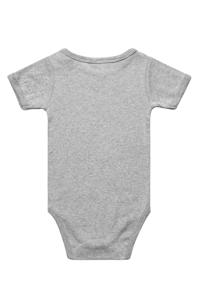 Infant Mini-me one piece-  Grey Marle - Ace Chef Apparels