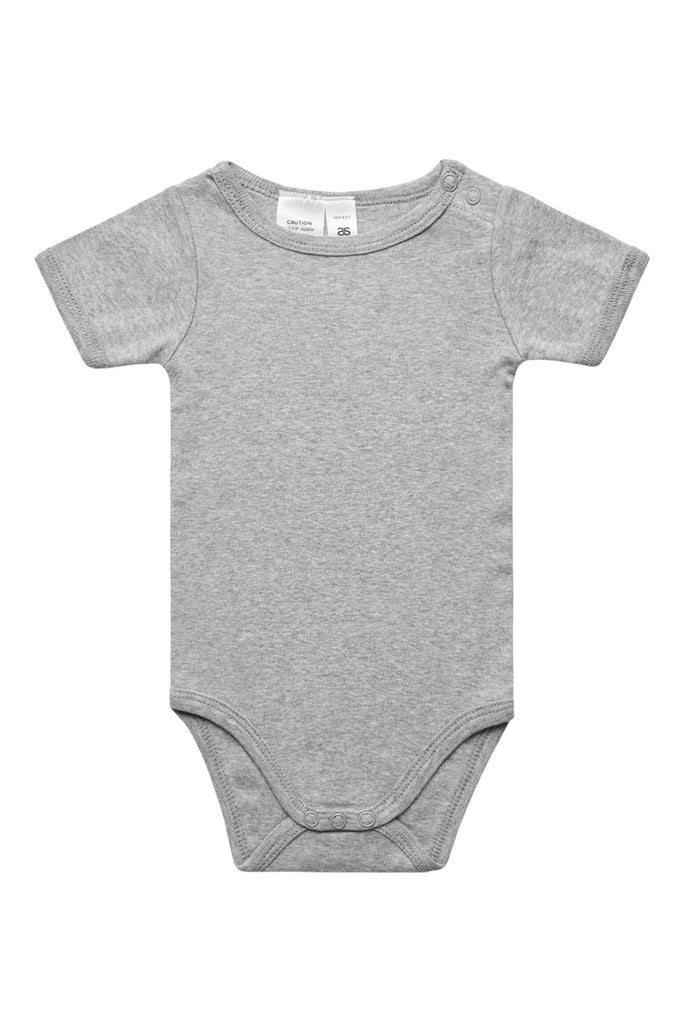 Infant Mini-me one piece-  Grey Marle - Ace Chef Apparels